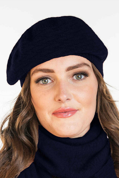 Koru Zig Zag Beret - Wool Online Australia | Melbourne CBD