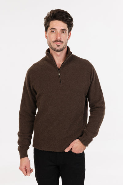 Lightweight Half Zip Sweater - Wool Online Australia | Melbourne