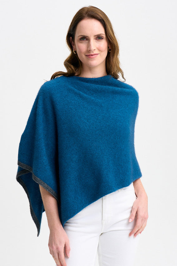 Two Tone Poncho