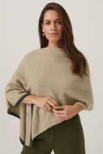 Two Tone Poncho