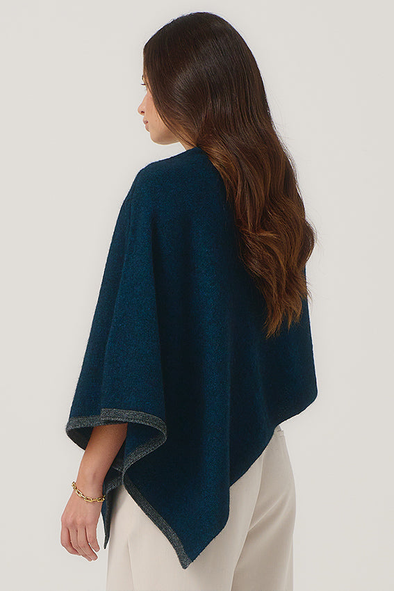 Two Tone Poncho