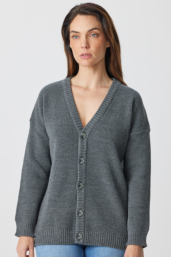 Merino V Neck Cardigan