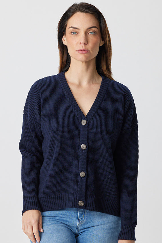 Merino V Neck Cardigan