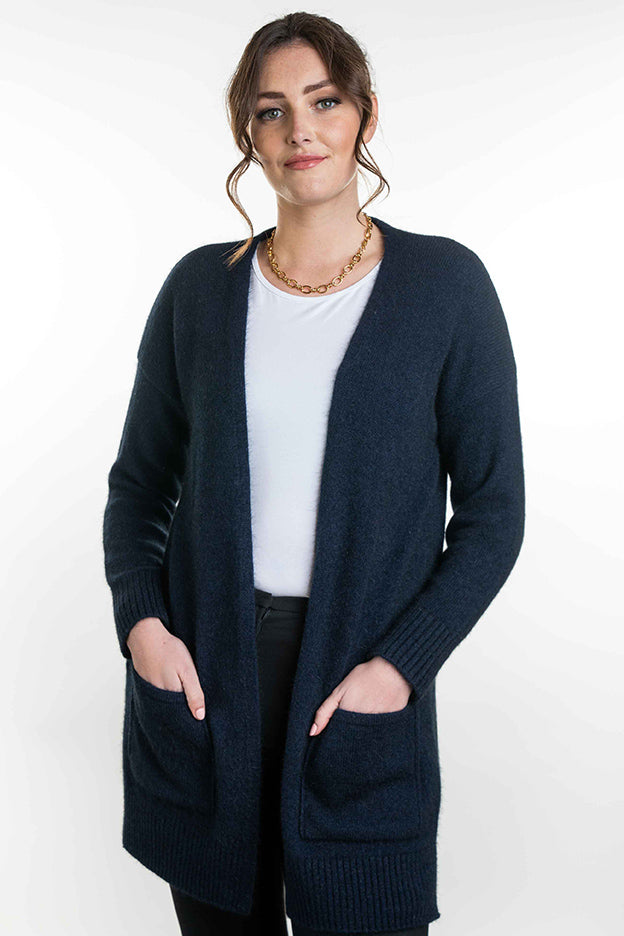 Koru Long Line Cardigan