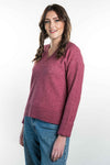 V Neck Ribbed Jumper