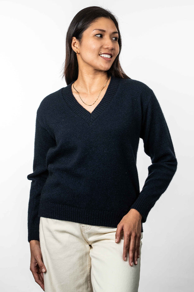 V Neck Jumper
