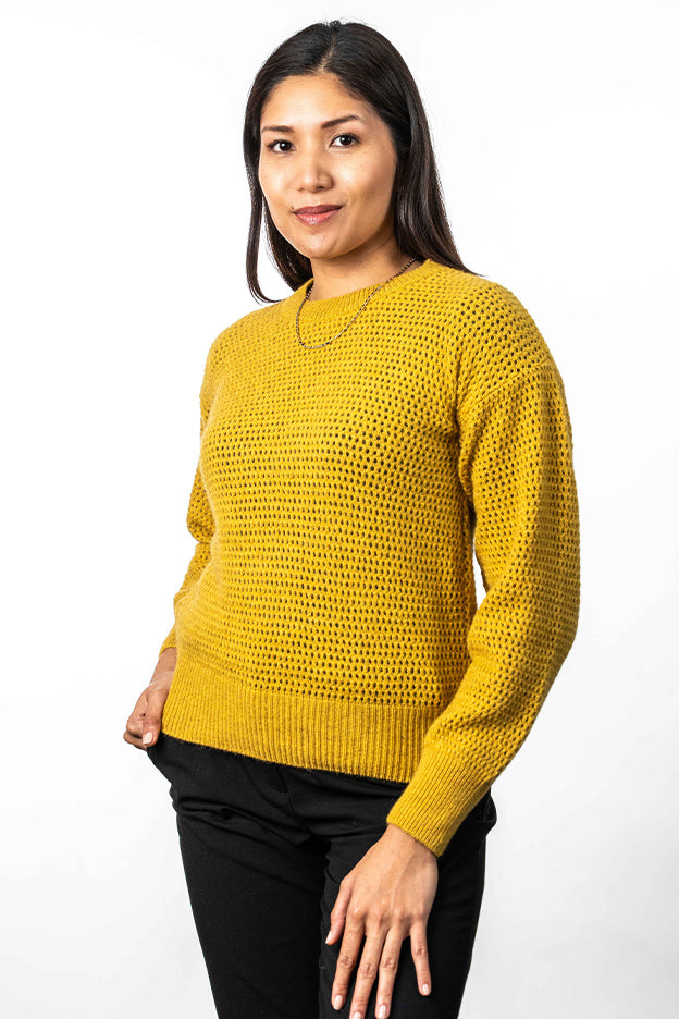 Crochet Knit Jumper