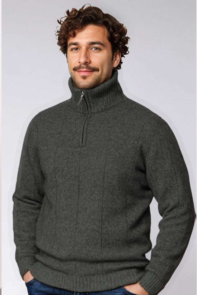 The Trail Half Zip Jumper - Wool Online Australia | Melbourne CBD