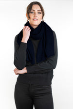 Koru Lightweight Moss Stitch Wrap