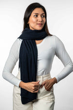 Koru Lightweight Moss Stitch Wrap