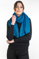 Koru Lightweight Moss Stitch Wrap