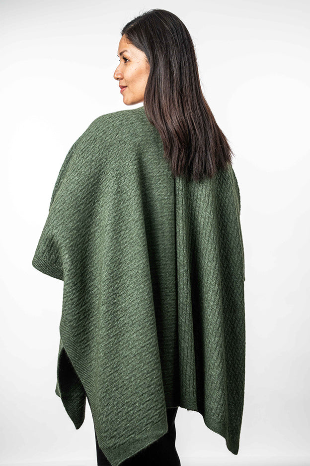 Zig Zag Textured Cape