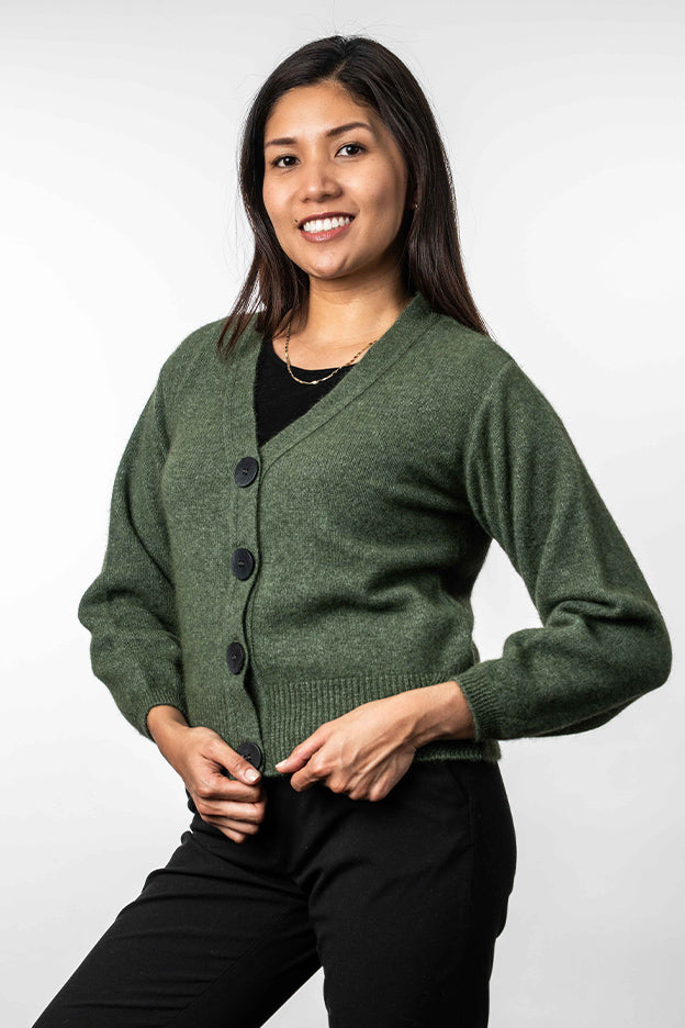 V Neck Cardigan