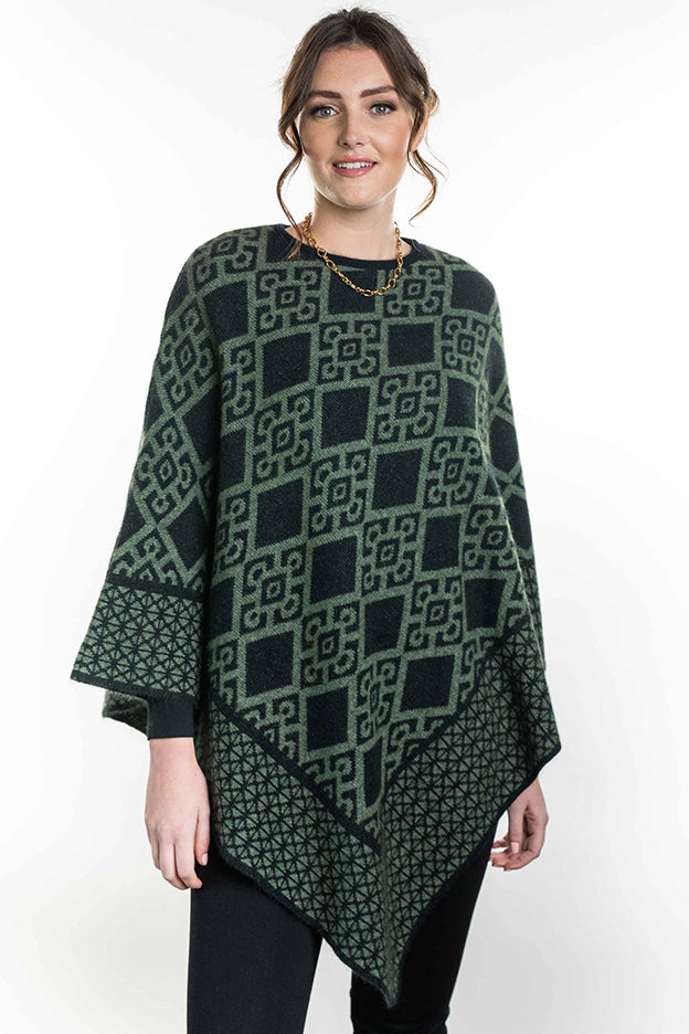 Koru Diamond Poncho