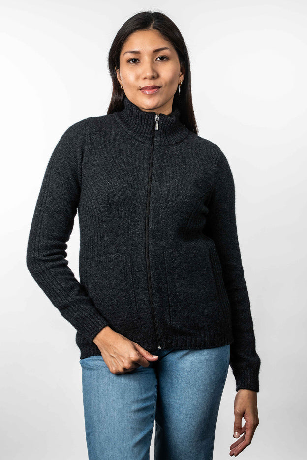 Rib Detail Jacket