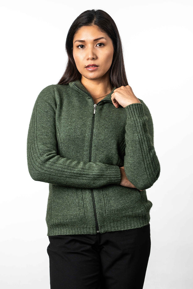 Rib Detail Jacket