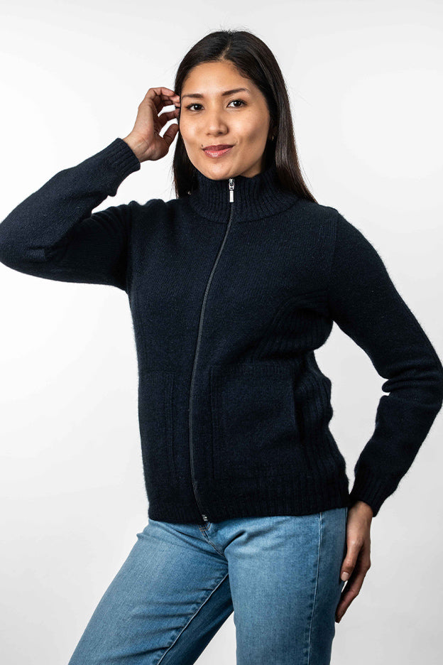 Rib Detail Jacket