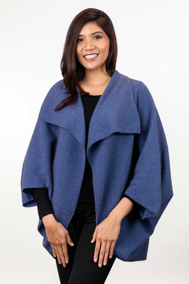 Koru Moss Stitch Shrug
