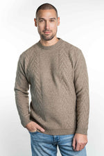 Koru Crew Aran Sweater