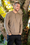 KORU Crew Neck Button Jumper