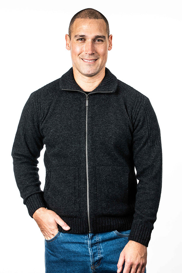 Rib Detail Jacket