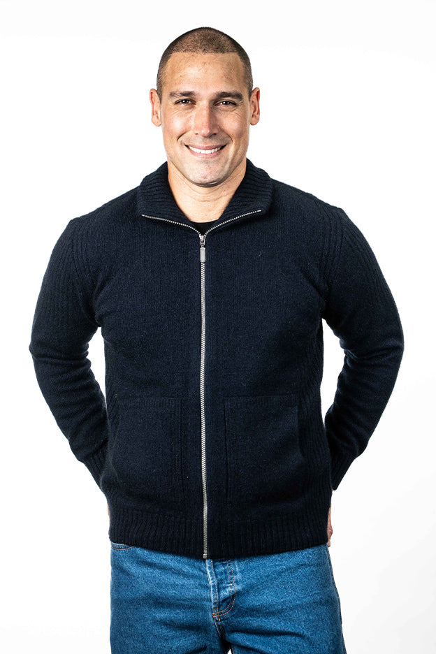 Rib Detail Jacket