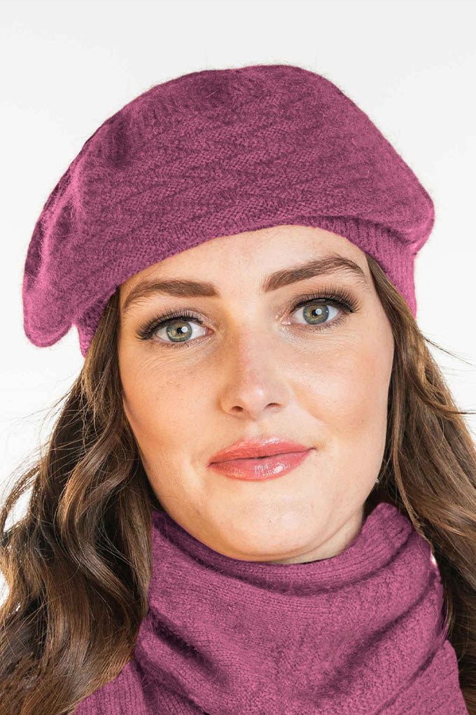 Koru Zig Zag Beret - Wool Online Australia | Melbourne CBD