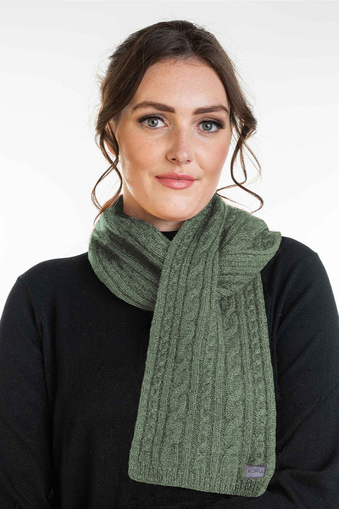 Cable Scarf
