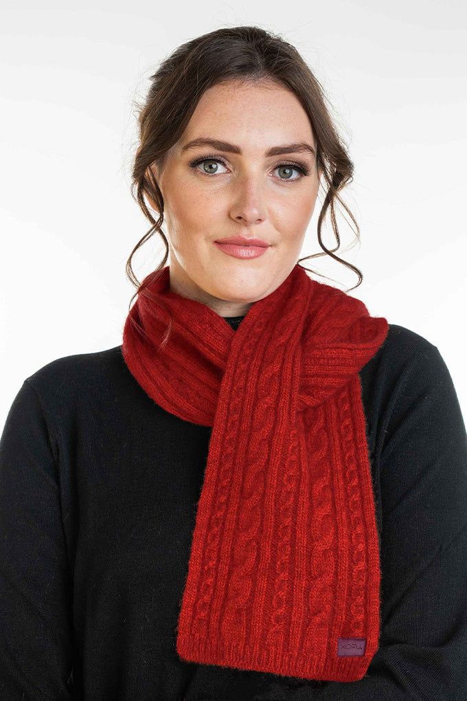 Cable Scarf