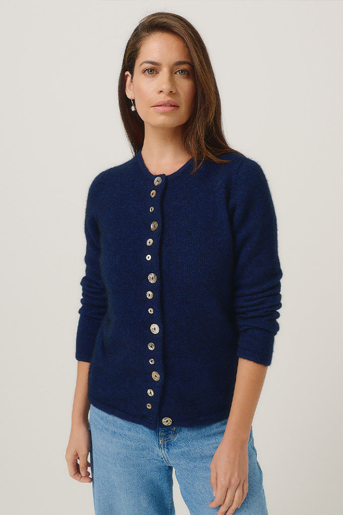 Shell Cardigan