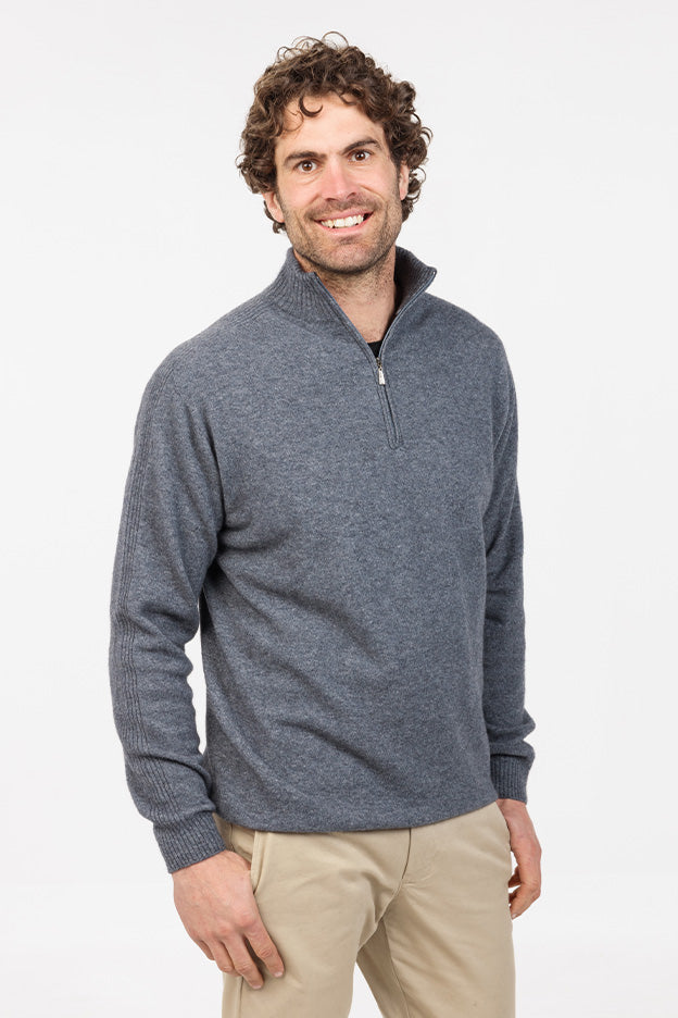 Lightweight Half Zip Sweater