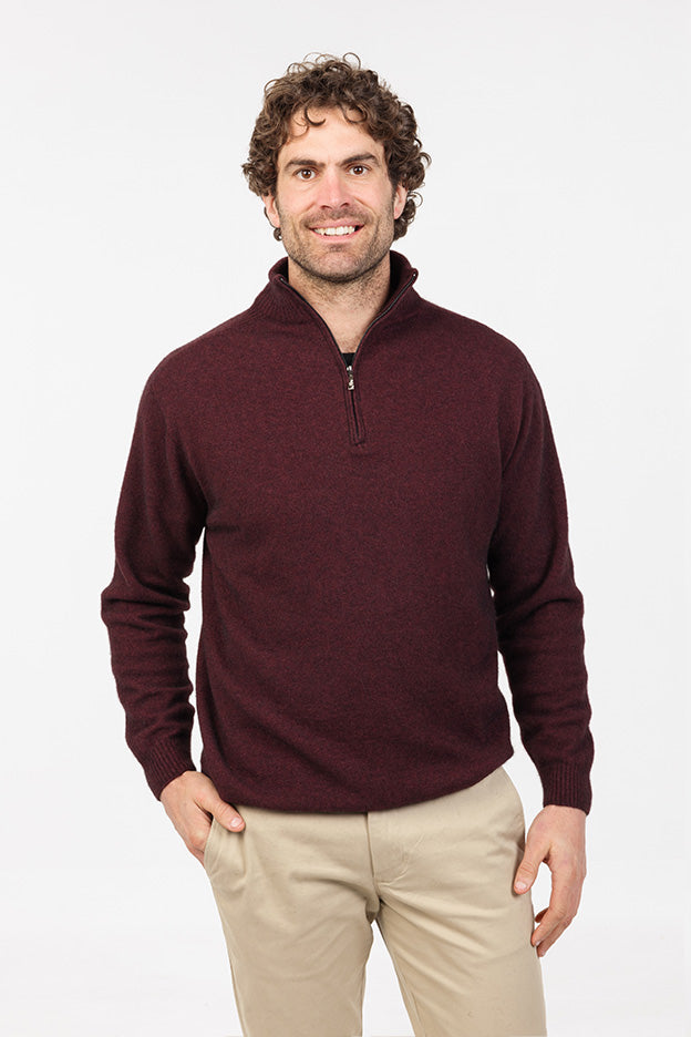 Lightweight Half Zip Sweater