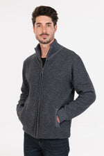 Textured Full Zip Jacket