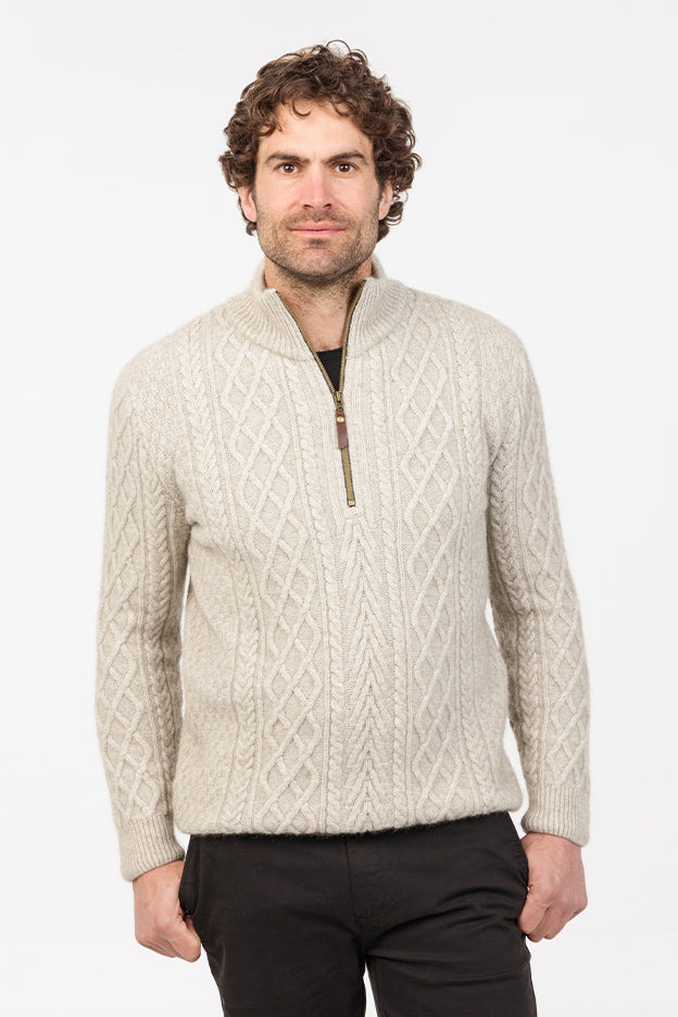 Arran Half Zip Sweater