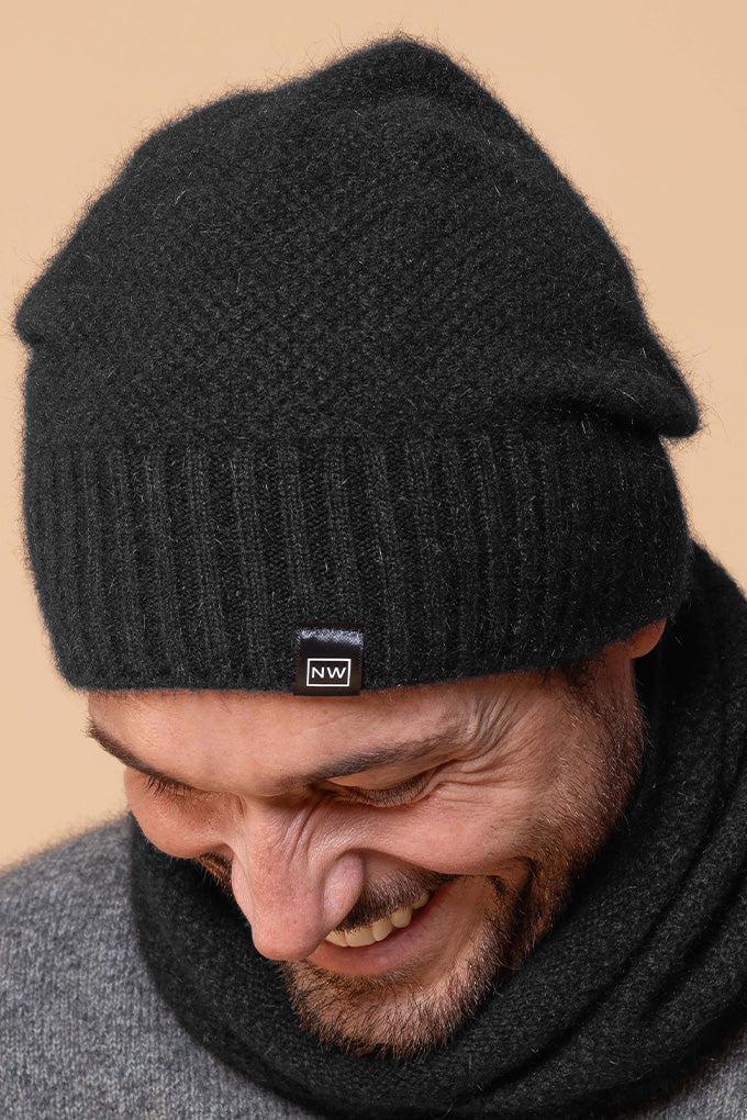 Moss Baggie Beanie - Wool Online Australia | Melbourne CBD