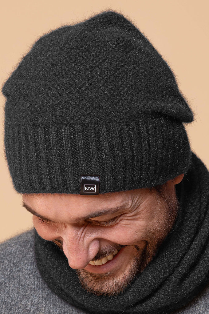 Moss Baggie Beanie - Wool Online Australia | Melbourne CBD