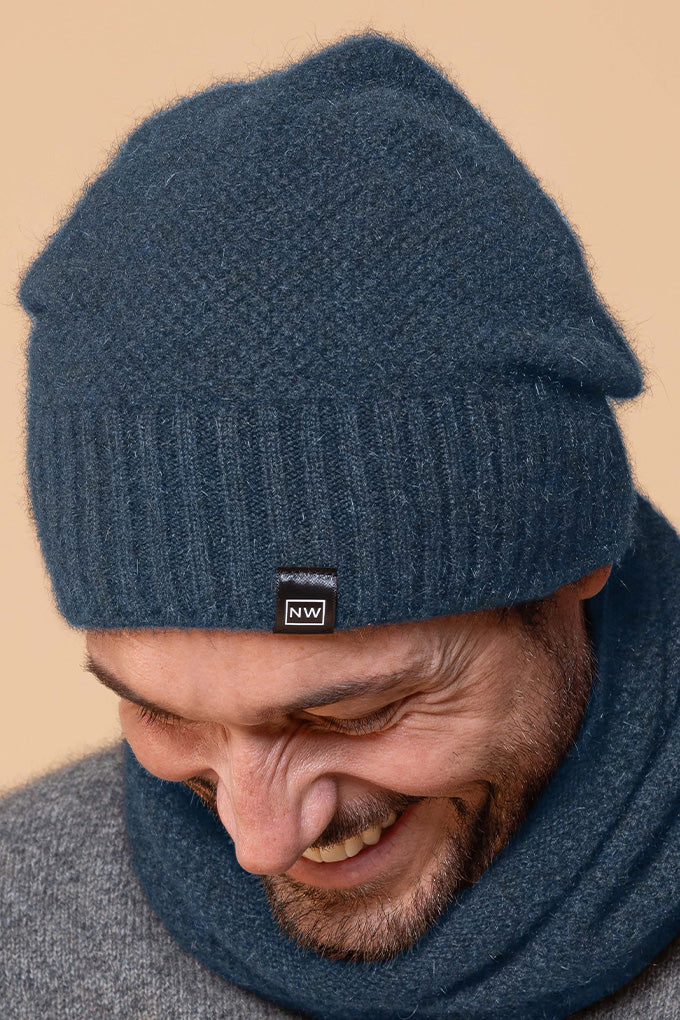 Moss Baggie Beanie - Wool Online Australia | Melbourne CBD