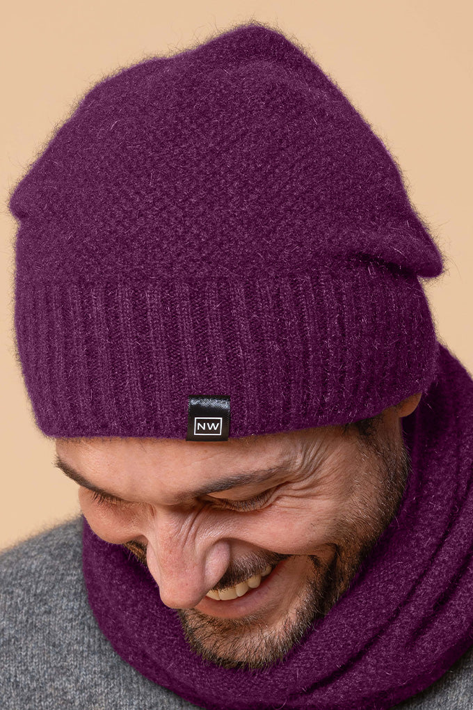 Moss Baggie Beanie - Wool Online Australia | Melbourne CBD