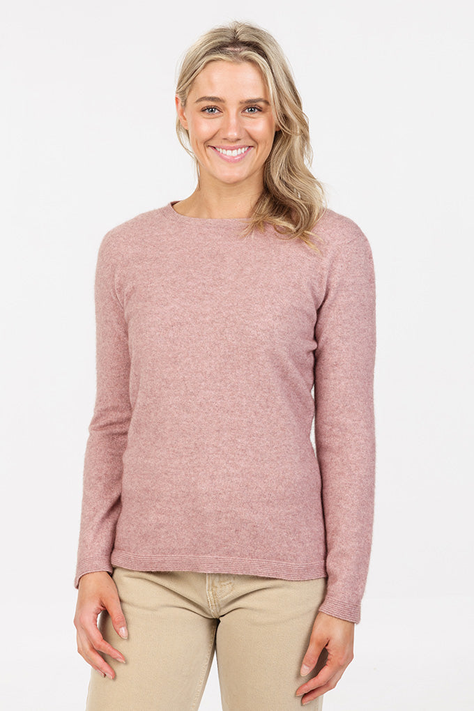 Crew Neck Plain Sweater