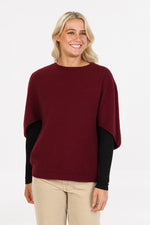 Split Sleeve Poncho