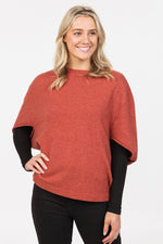 Split Sleeve Poncho