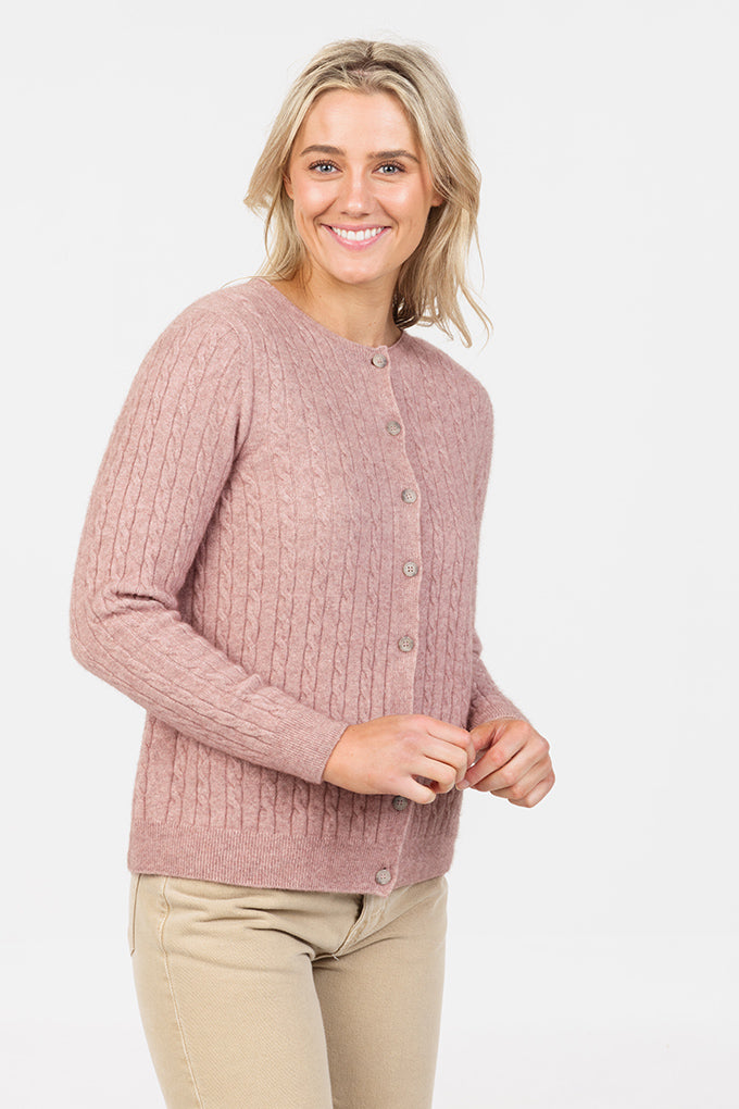Classic Cable Cardi