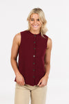 Sleeveless Cardigan