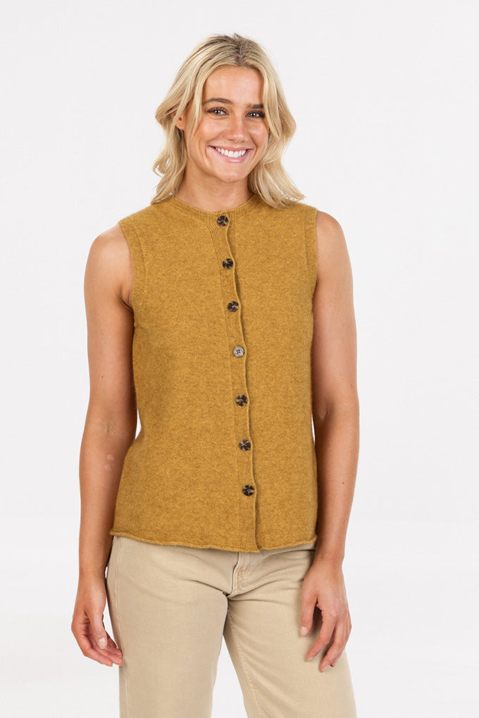Sleeveless Cardigan