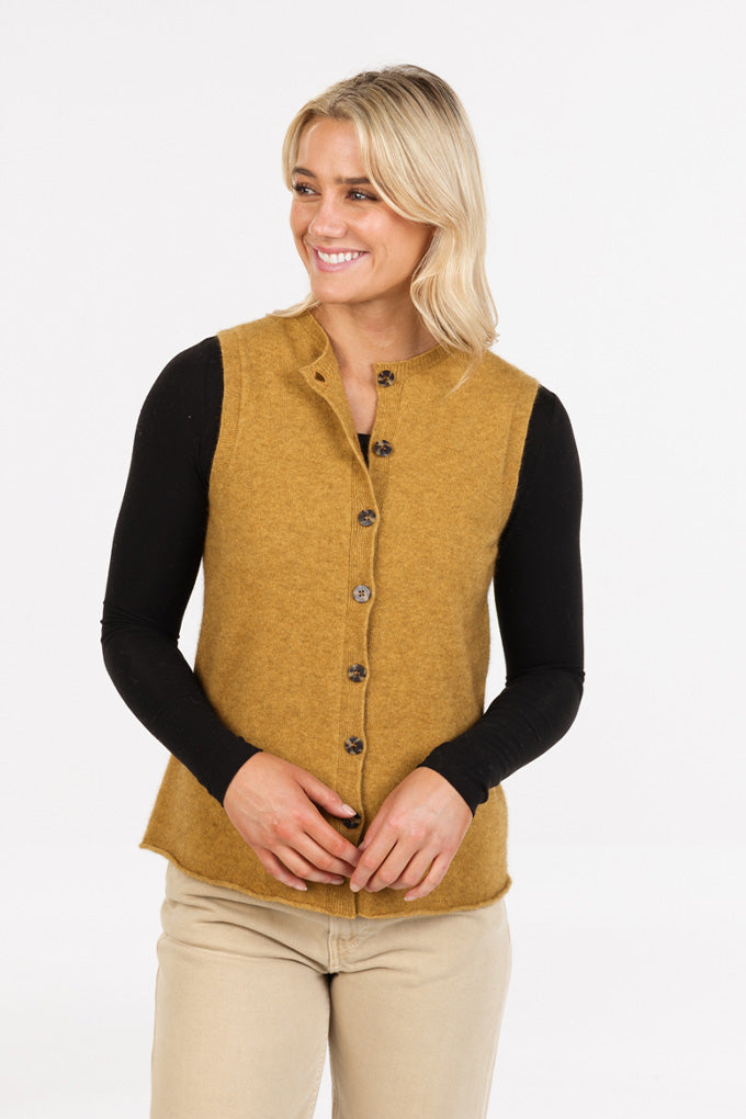 Sleeveless Cardigan