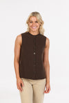 Sleeveless Cardigan
