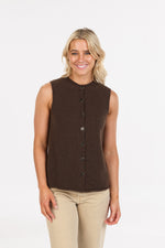 Sleeveless Cardigan