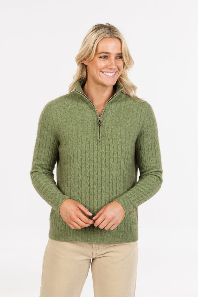 Classic Half Zip Sweater