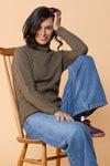Rib Turtle Neck