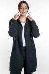 Trilogy Hooded Longline Cardigan